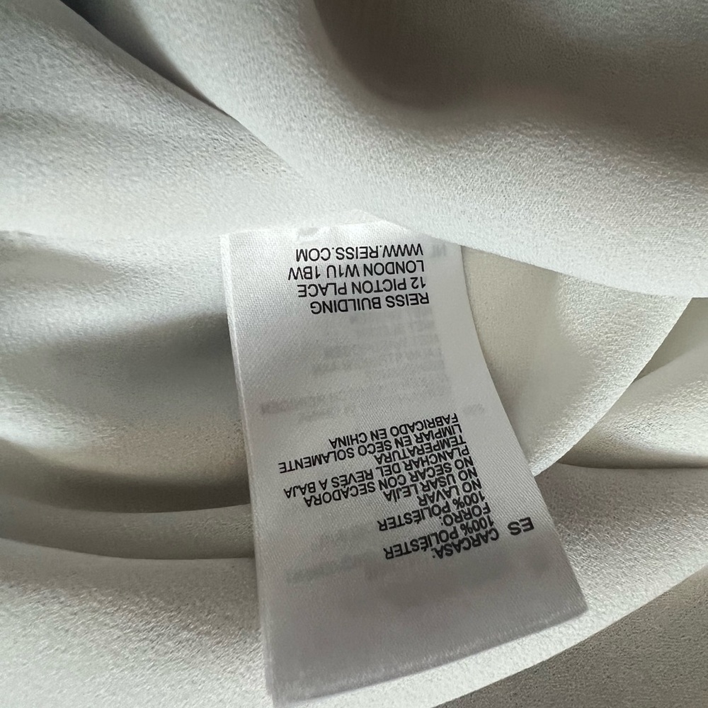 Reiss Roxanne Ruffle Shift Dress, Size 4 - Picture 5 of 6